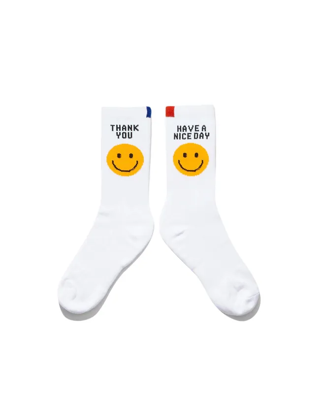 The Women's Take Out Sock - White made by Kule