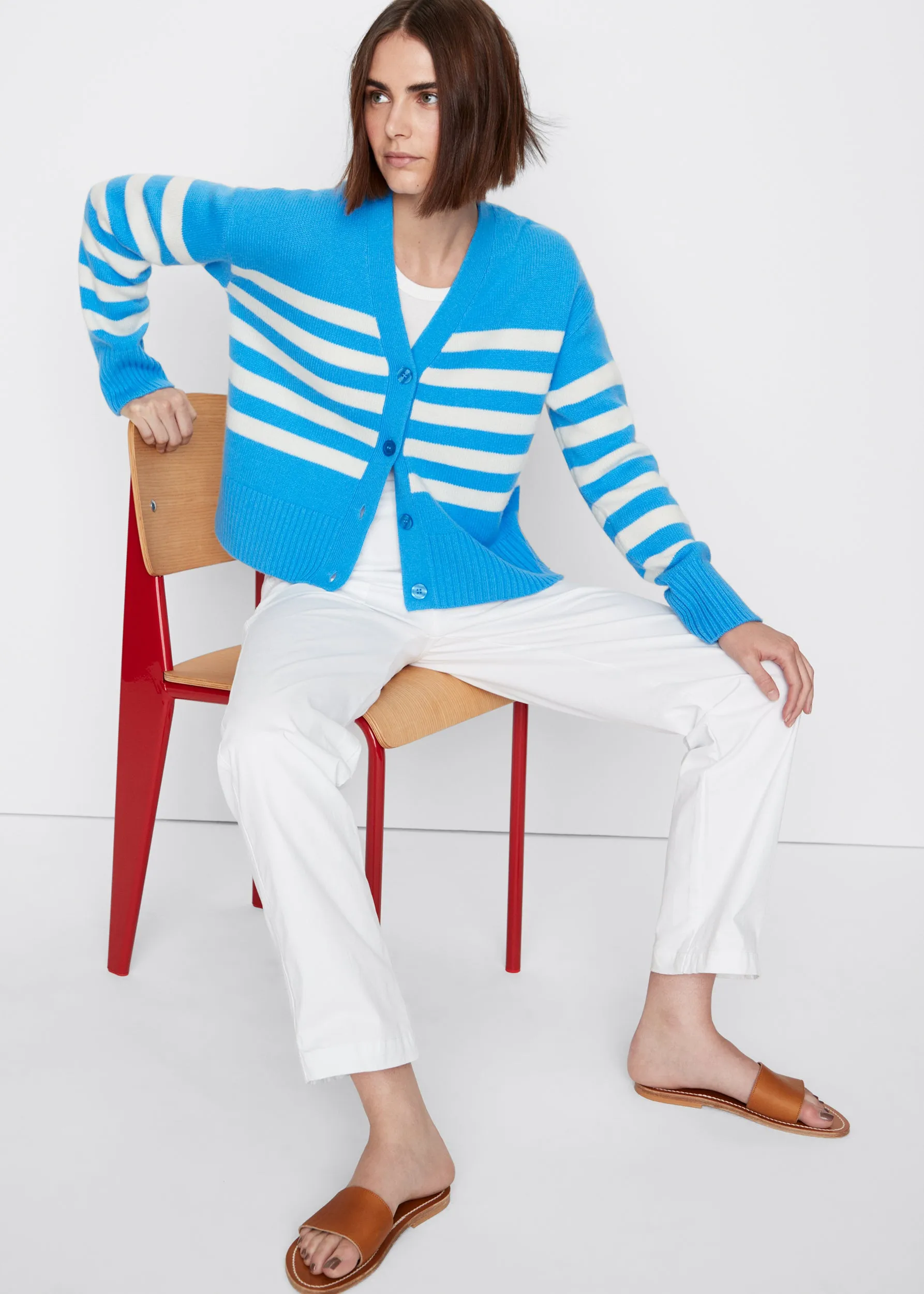 The Raffa - Azzurro/Cream sold by Kule product image thumbnail 2