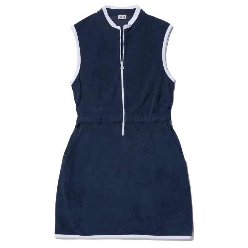 The Terry Dress - Navy made by Kule