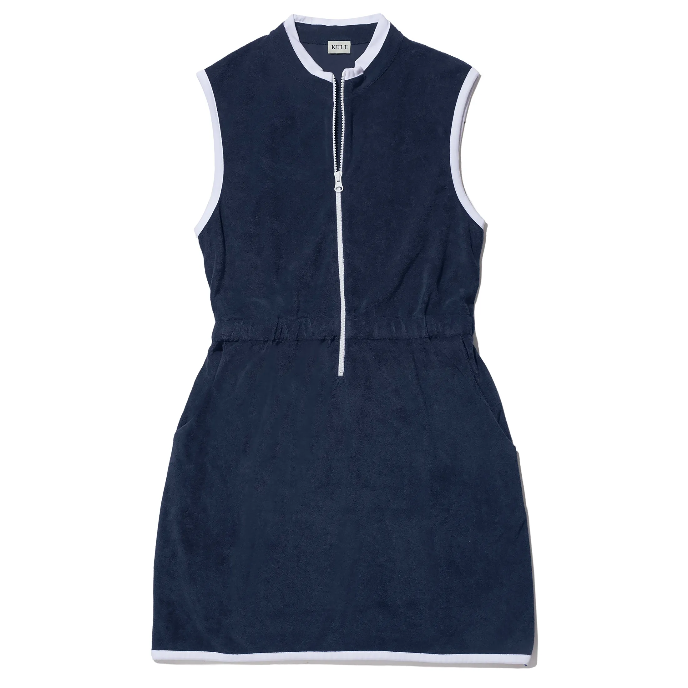 The Terry Dress - Navy sold by Kule