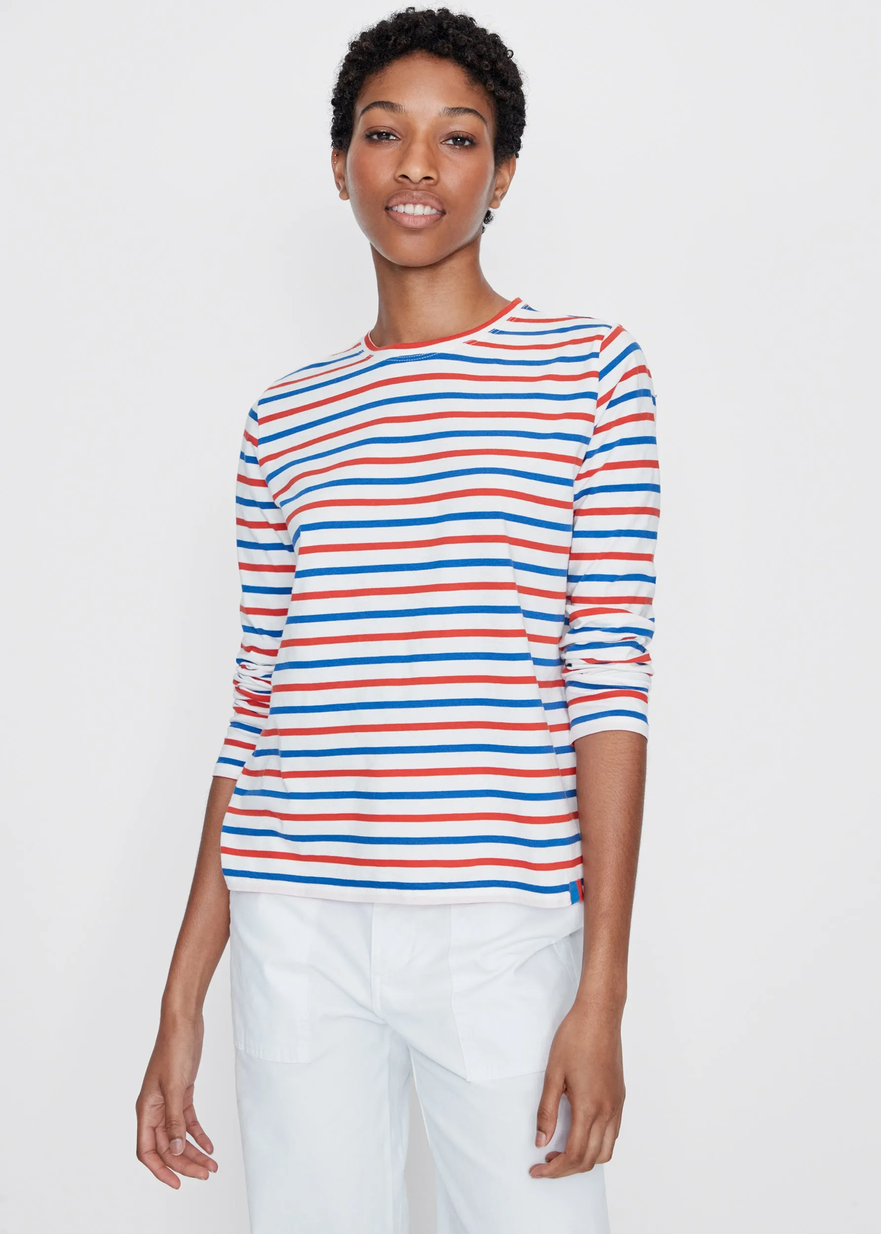 The Modern Long - White/True Blue/Poppy sold by Kule product image thumbnail 2