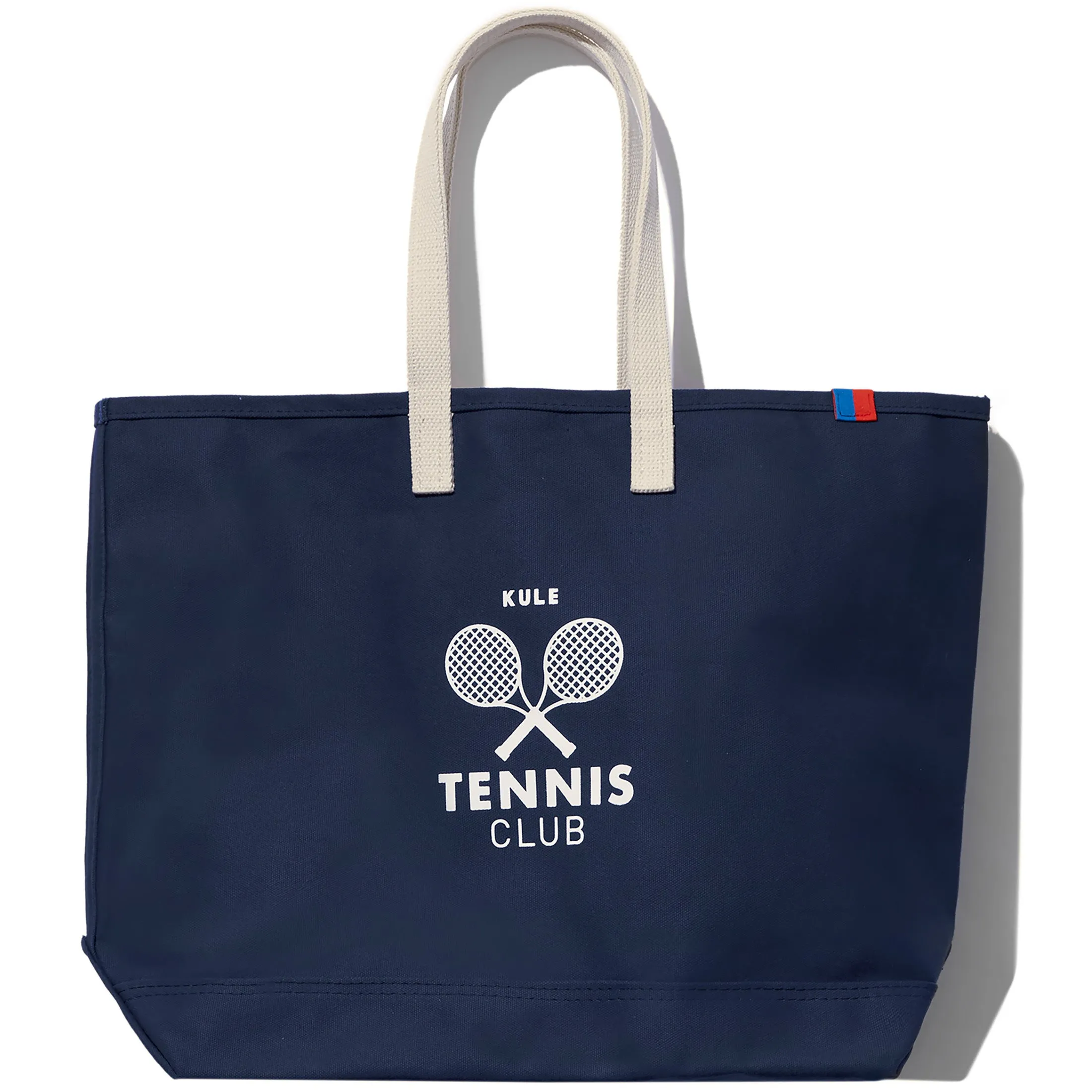 The Over the Shoulder Tennis Tote - Navy sold by Kule