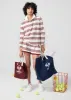 The Over the Shoulder Tennis Tote - Navy sold by Kule