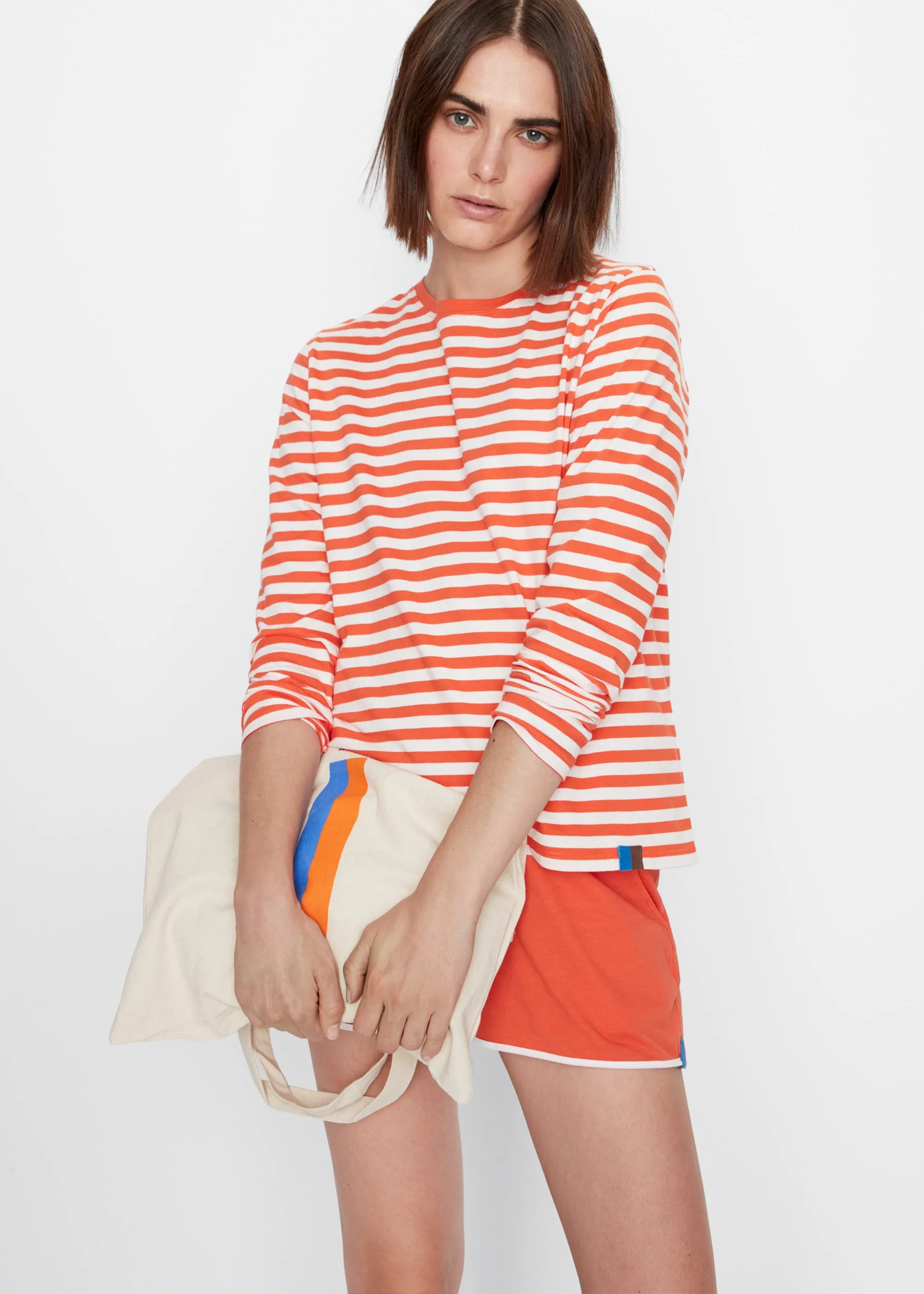 The Modern Long - Poppy/Cream sold by Kule product image thumbnail 2