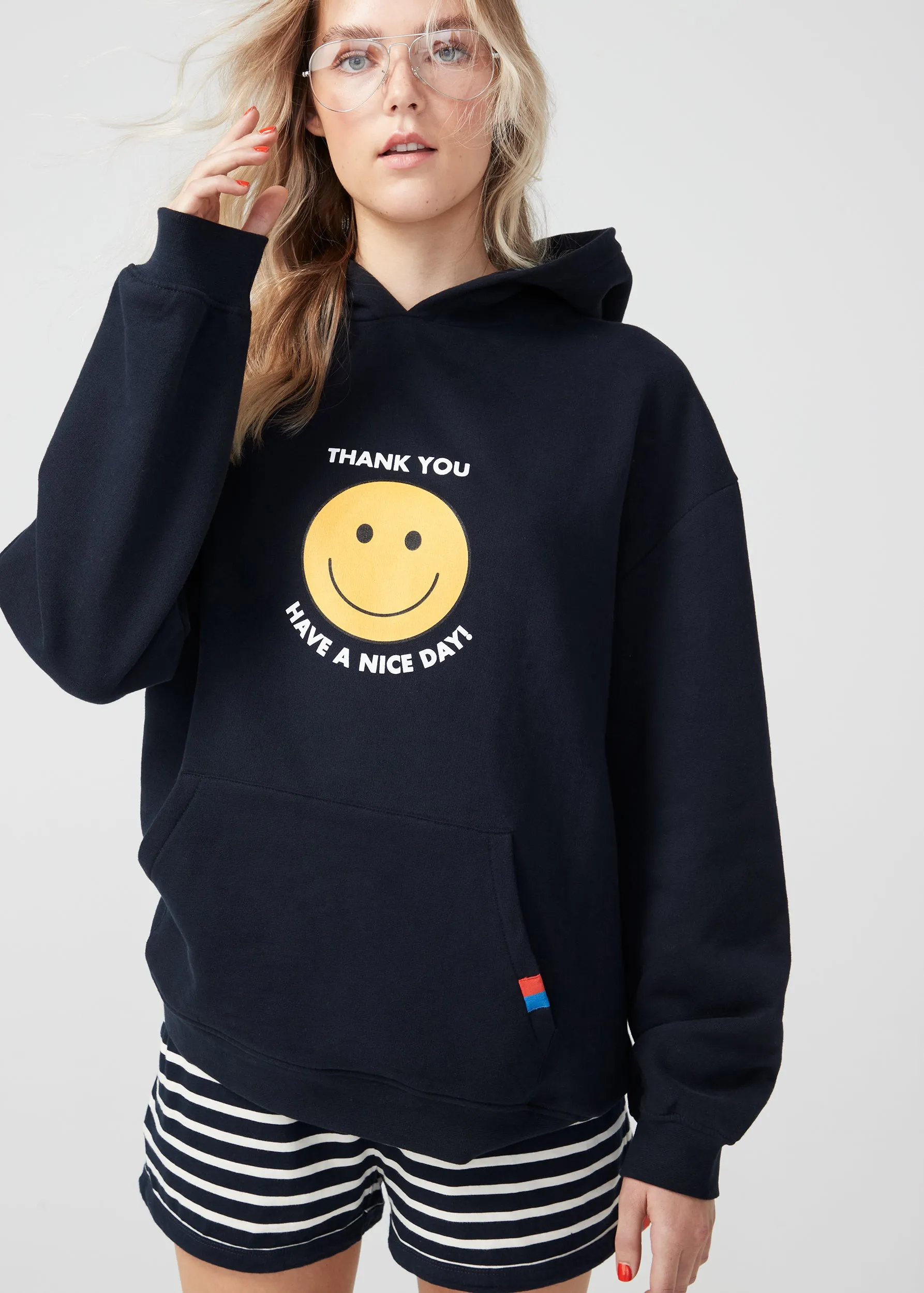 The Oversized Take Out Hoodie - Navy sold by Kule product image thumbnail 2