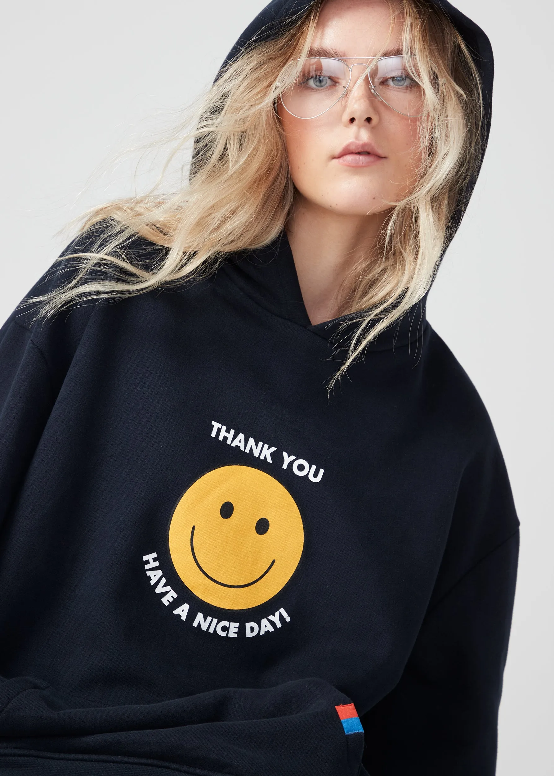 The Oversized Take Out Hoodie - Navy sold by Kule product image thumbnail 4