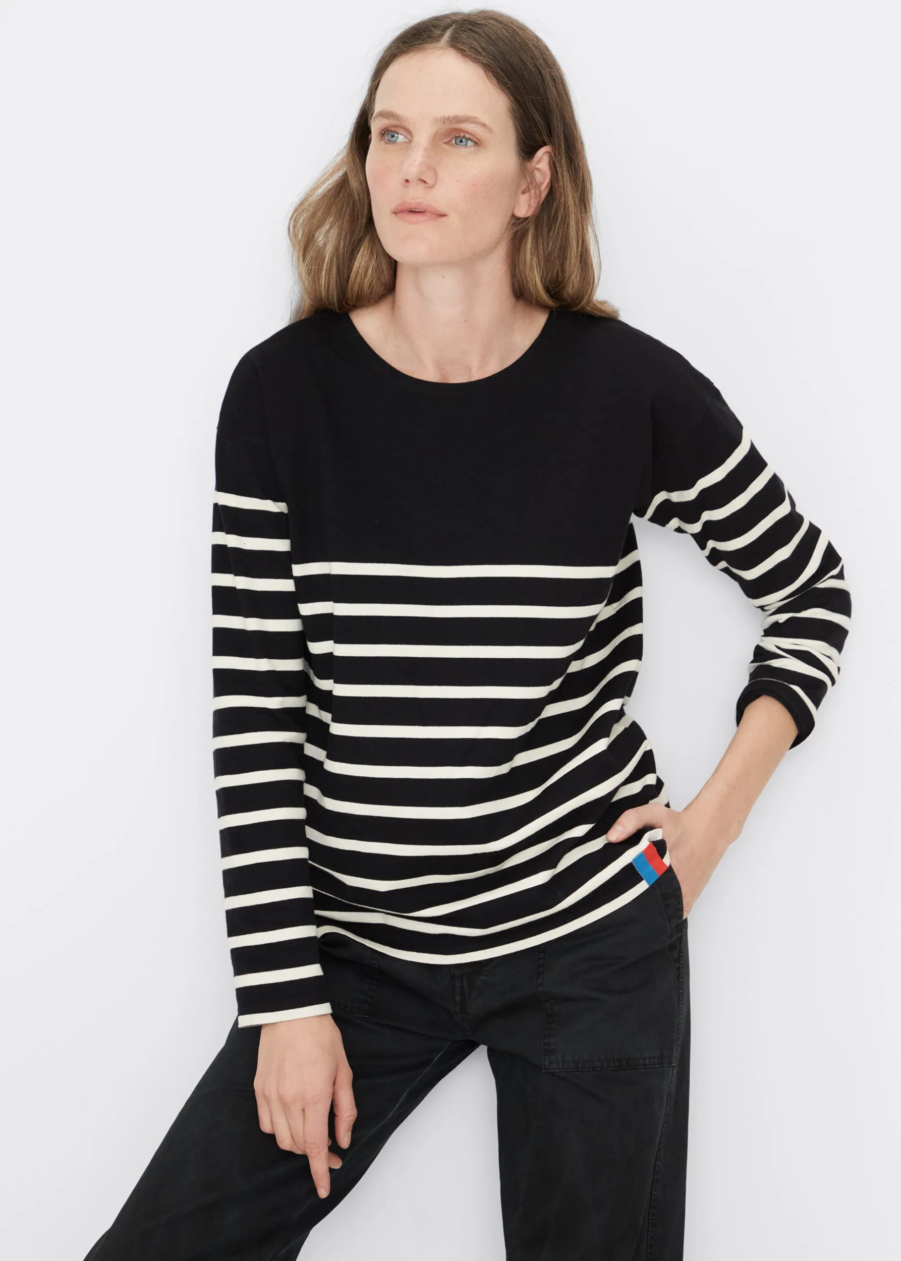 The Boyfriend - Black/Cream sold by Kule product image thumbnail 2