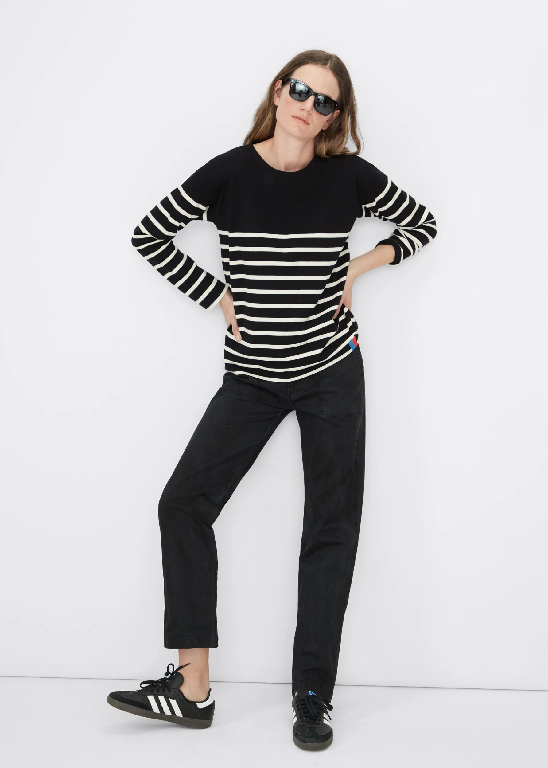 The Boyfriend - Black/Cream sold by Kule product image thumbnail 3