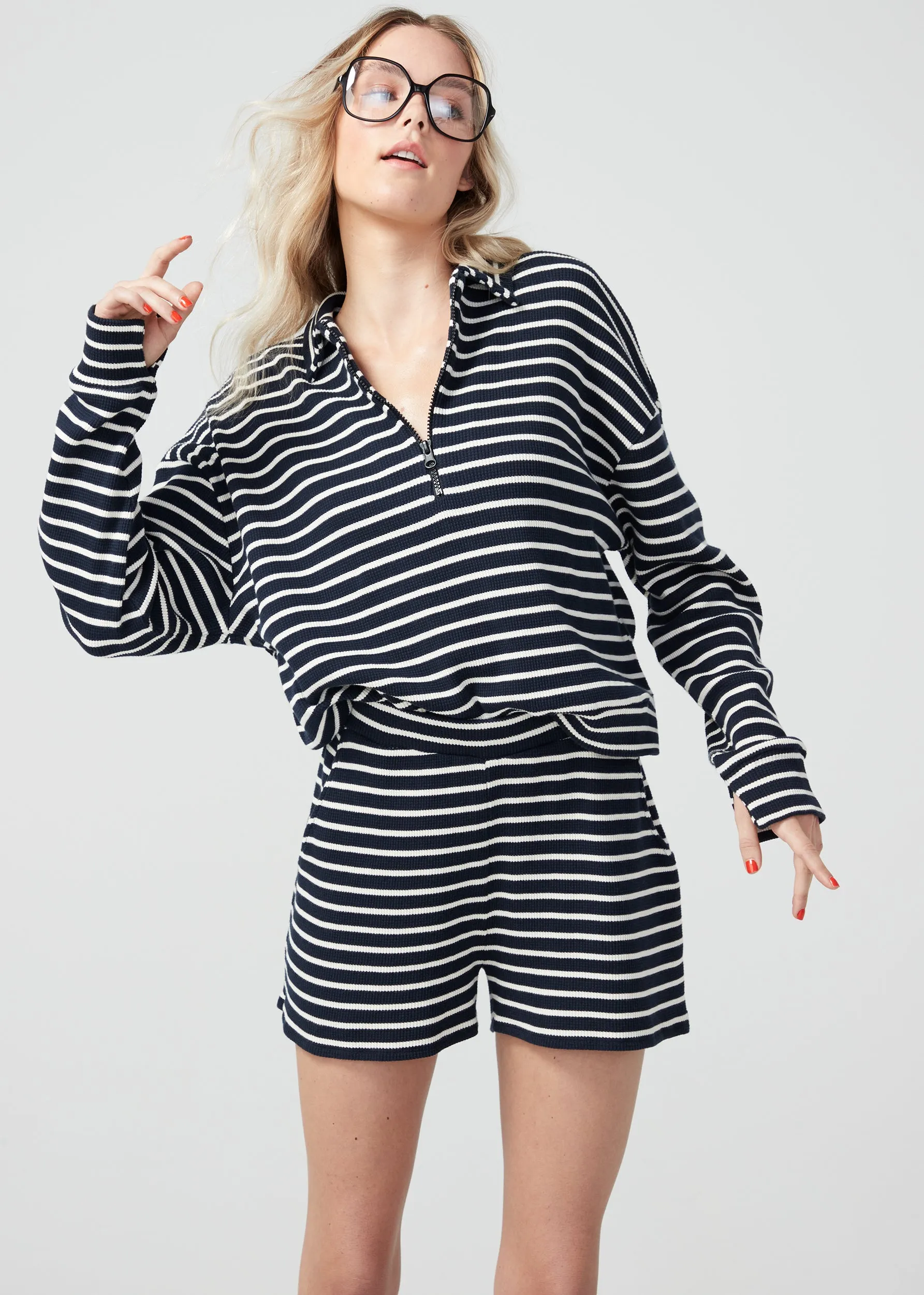 The Rosewell - Navy/Cream sold by Kule product image thumbnail 3