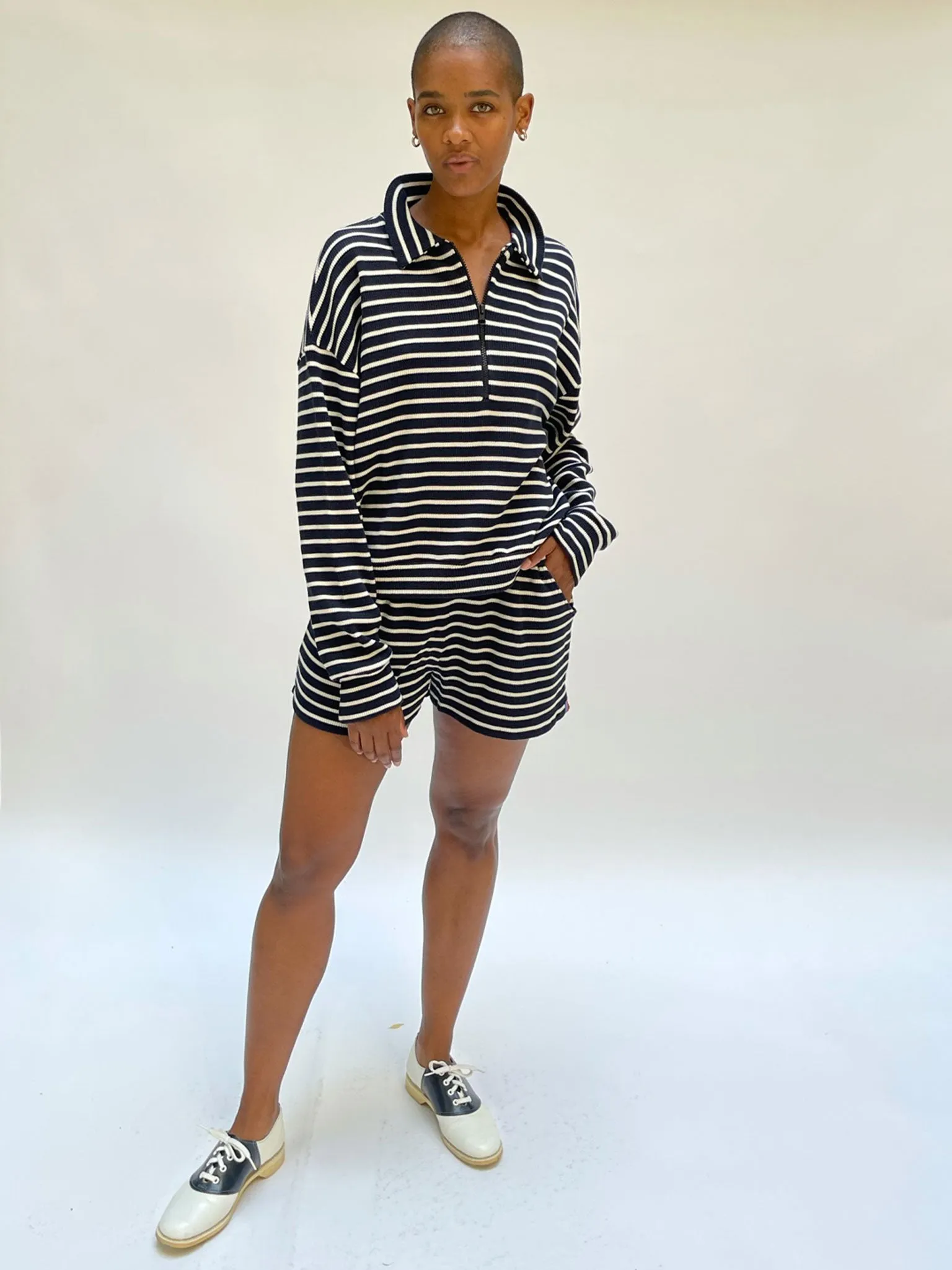 The Rosewell - Navy/Cream sold by Kule product image thumbnail 5