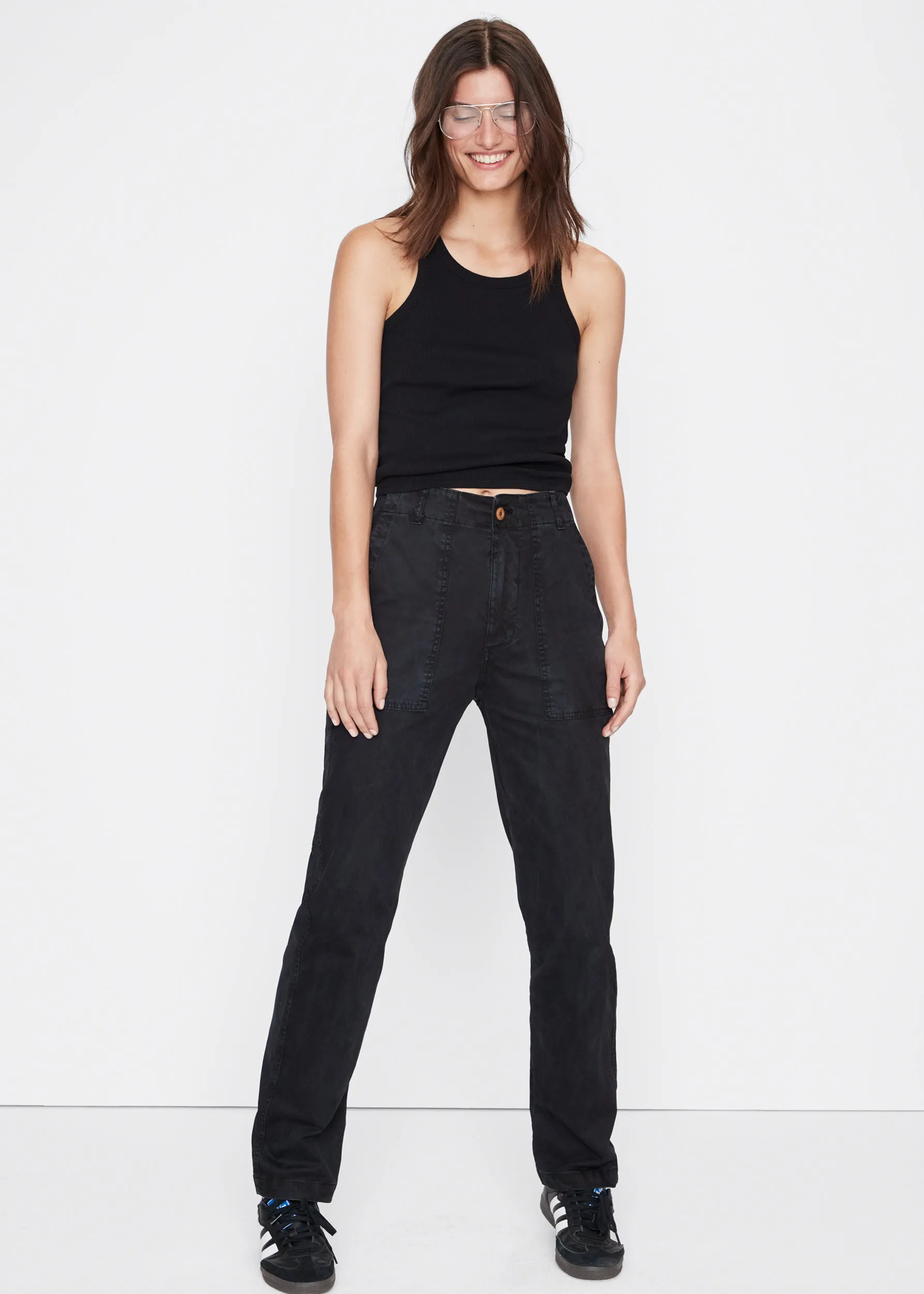 The Ribbed Lenny - Black sold by Kule product image thumbnail 3