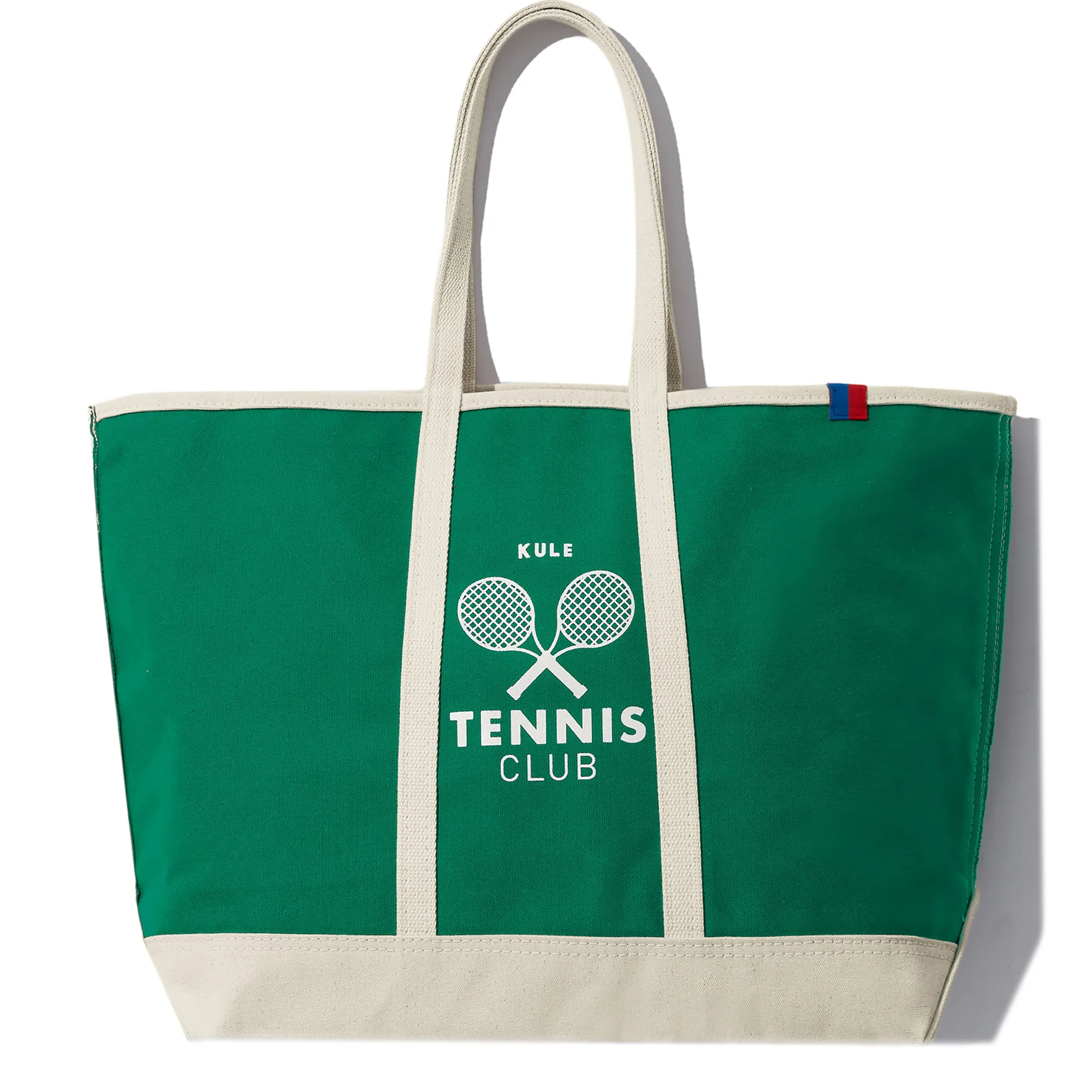 The Over the Shoulder Tennis Tote - Green sold by Kule
