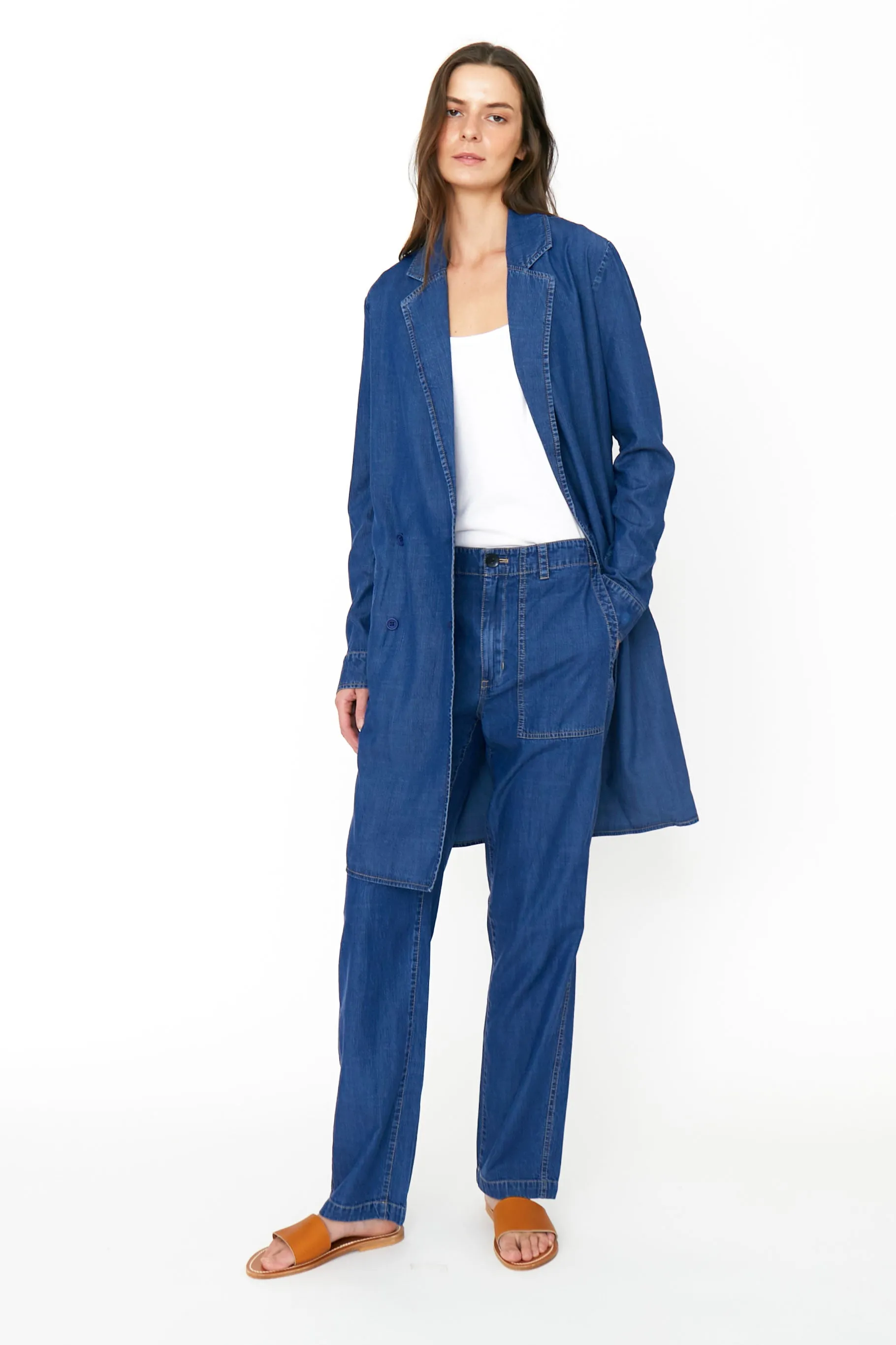 The Chambray Kelly - Denim sold by Kule product image thumbnail 3