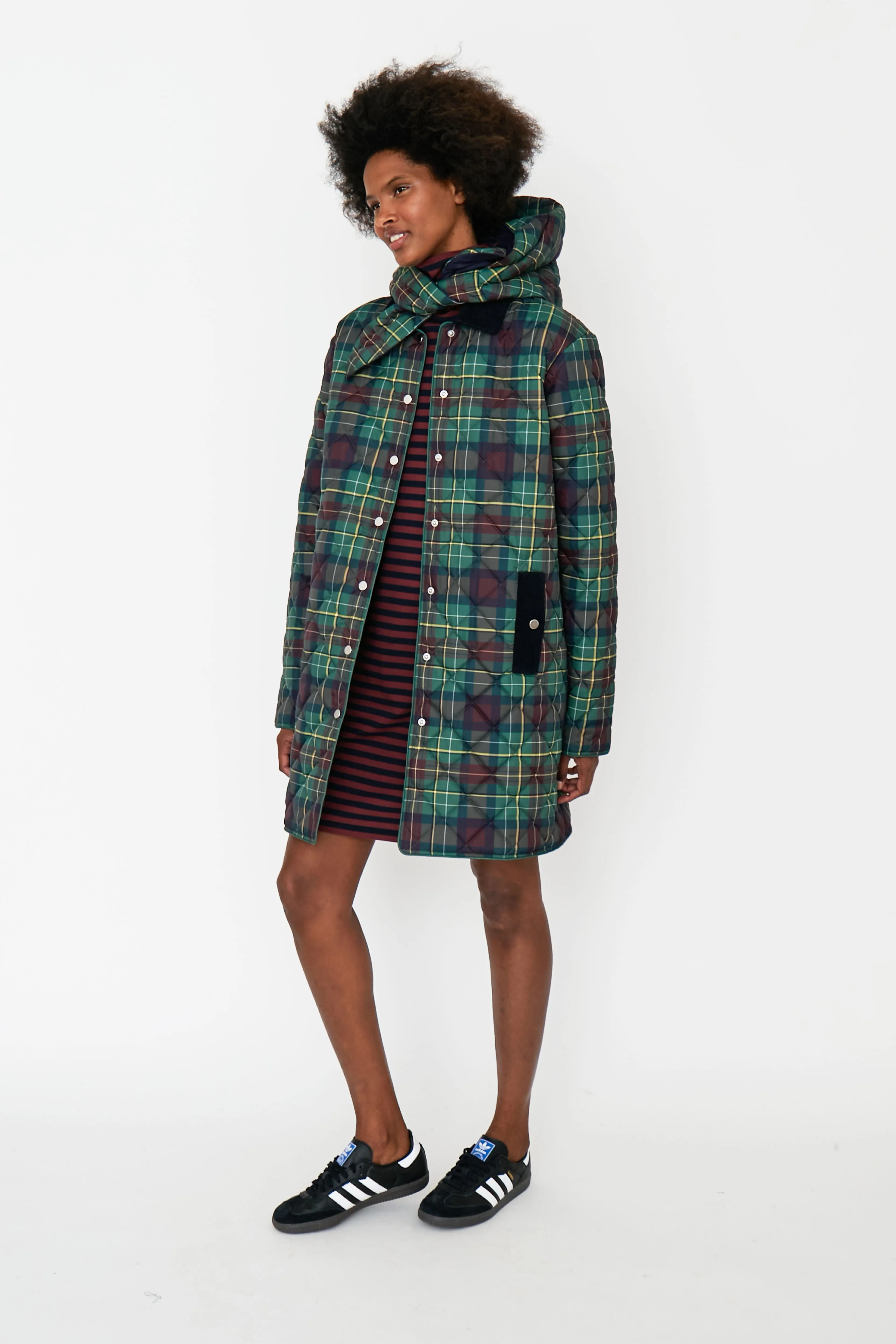 The Georgie - Green Plaid sold by Kule product image thumbnail 4