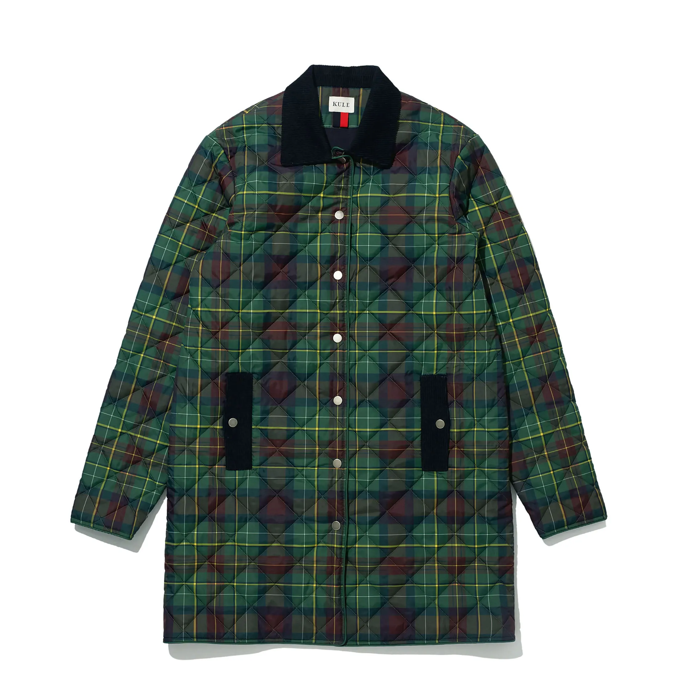 The Georgie - Green Plaid sold by Kule