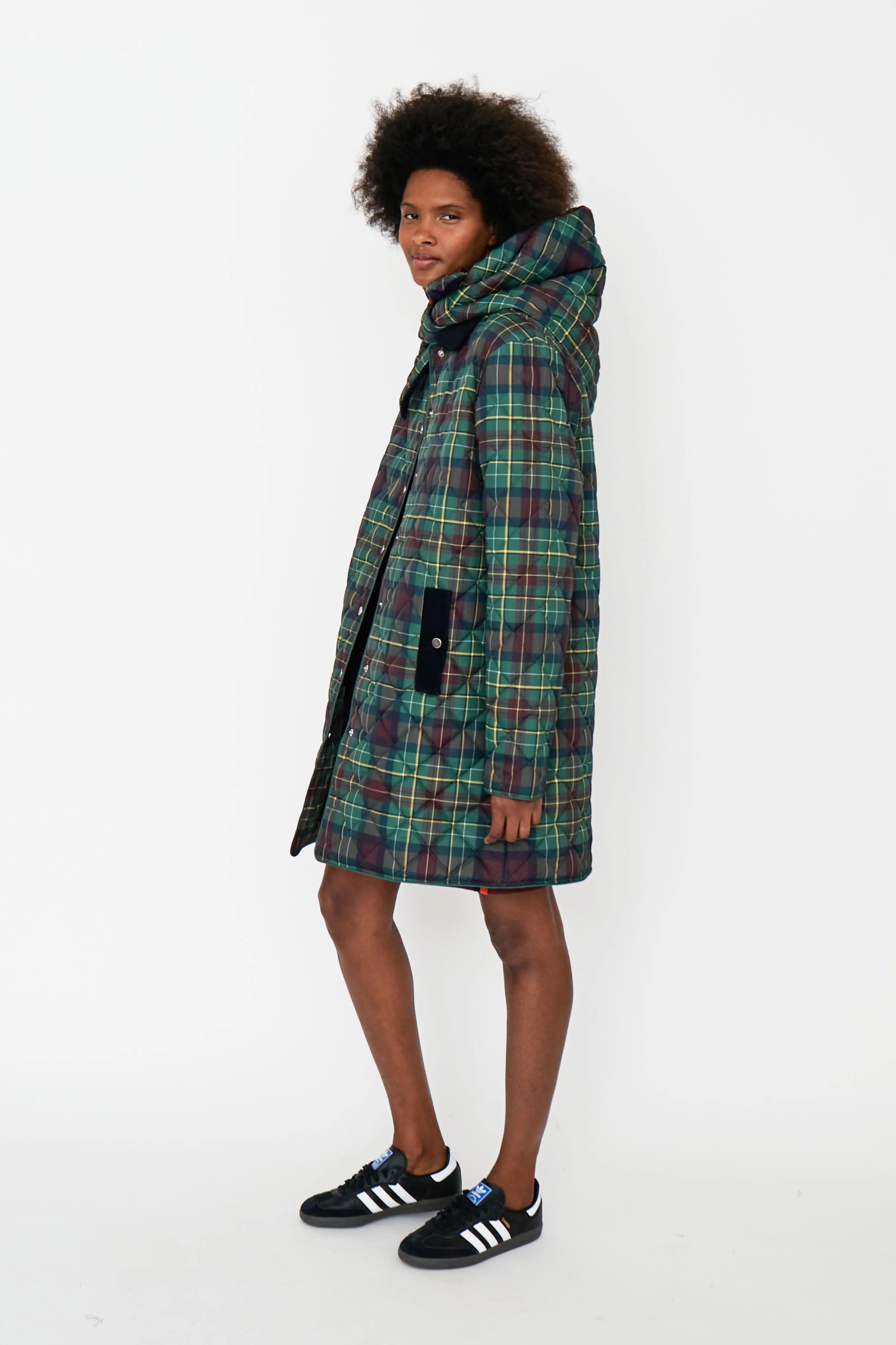 The Georgie - Green Plaid sold by Kule product image thumbnail 3