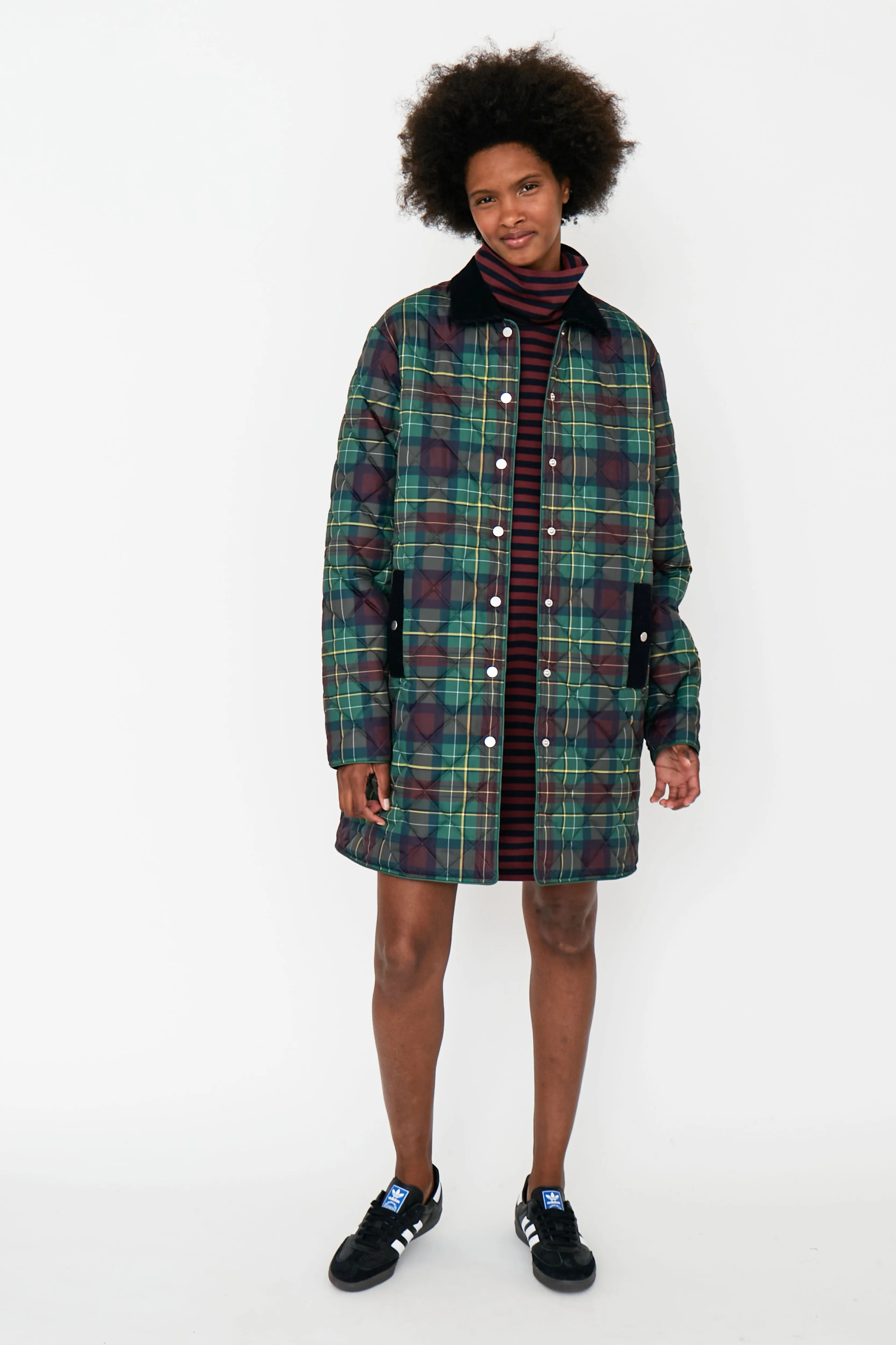 The Georgie - Green Plaid sold by Kule product image thumbnail 2