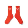The Women's Racket Sock - Poppy sold by Kule