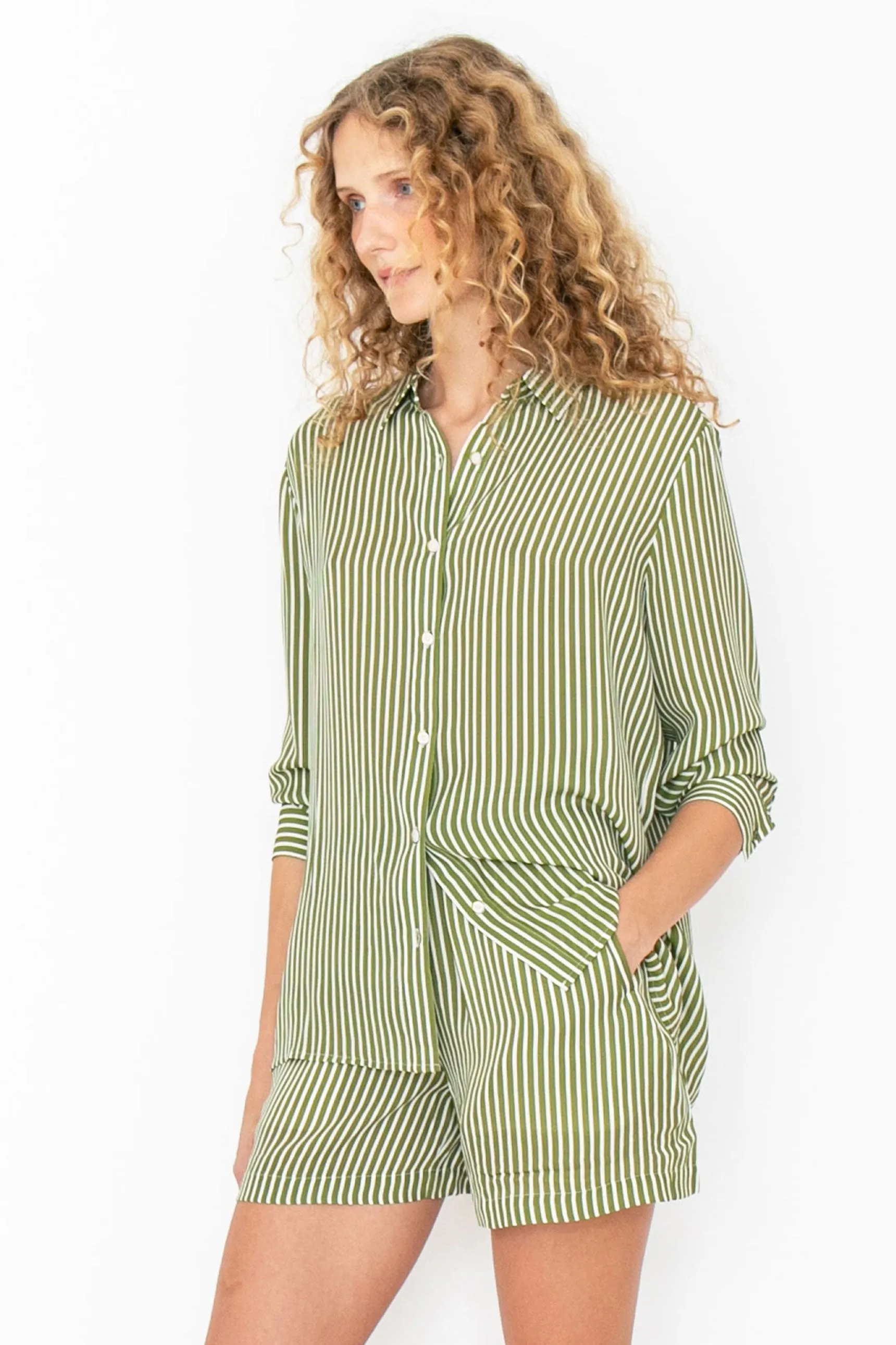 The Silk Ponza - Grass/White sold by Kule product image thumbnail 3