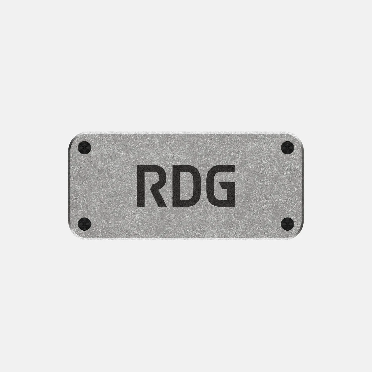 Personalized Logo Plate - Stonewashed Titanium sold by The Ridge product image thumbnail 2