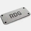 Personalized Logo Plate - Stonewashed Titanium sold by The Ridge