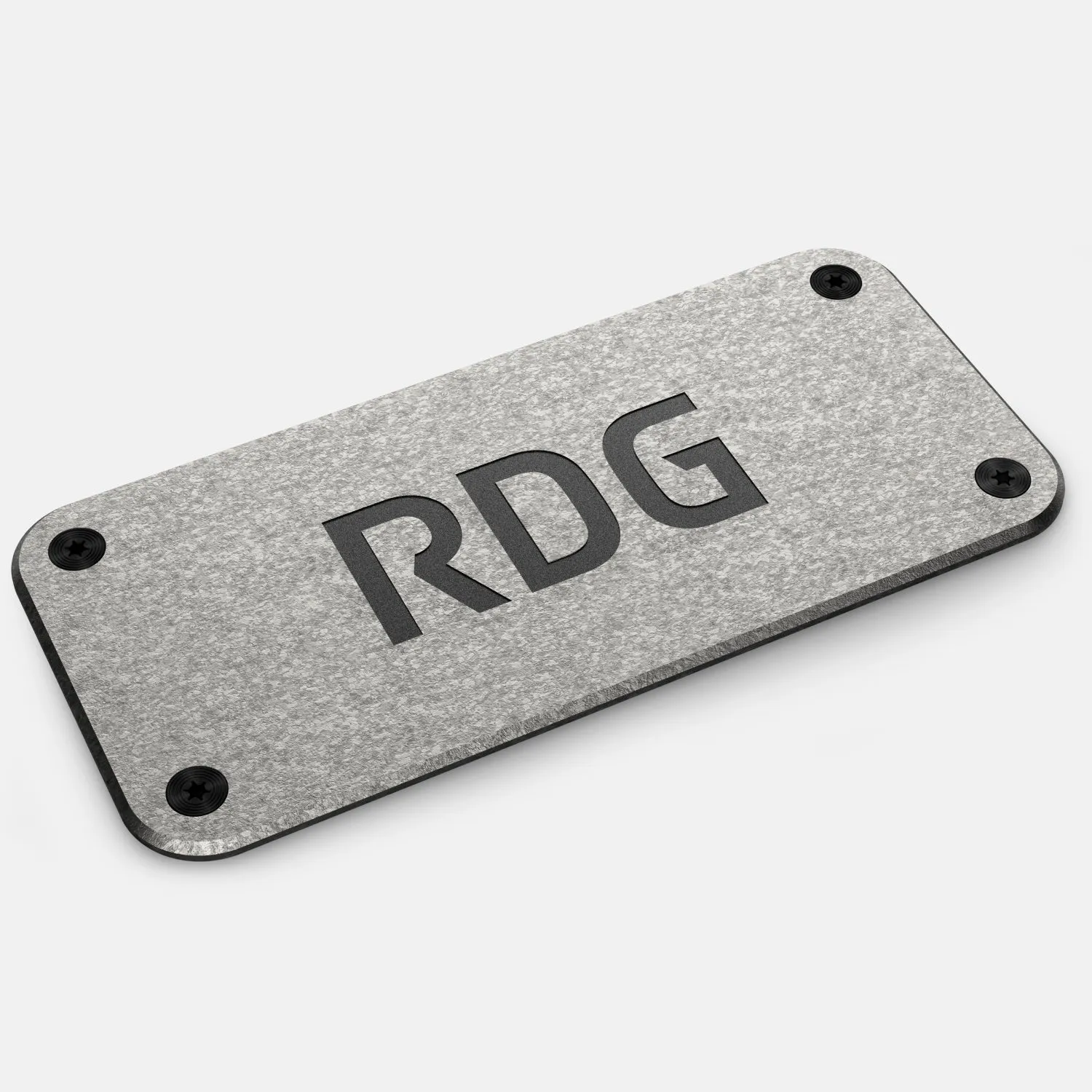 Personalized Logo Plate - Stonewashed Titanium sold by The Ridge product image thumbnail 4
