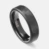 Ridge 6mm Beveled Ring Set - Carbon Fiber 3K sold by The Ridge