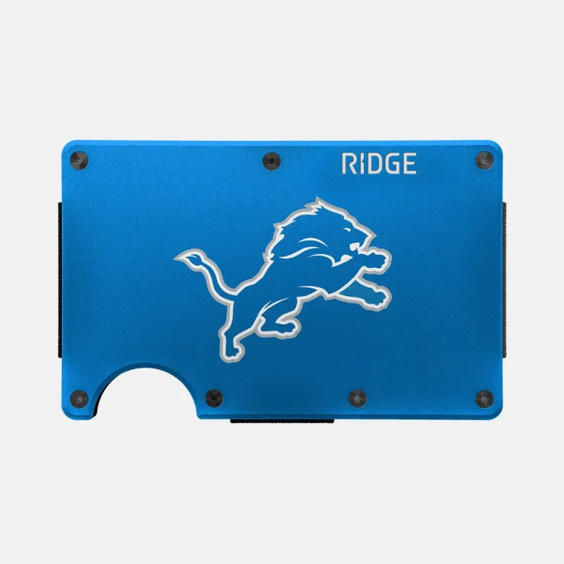 Ridge Wallet - Detroit Lions sold by The Ridge