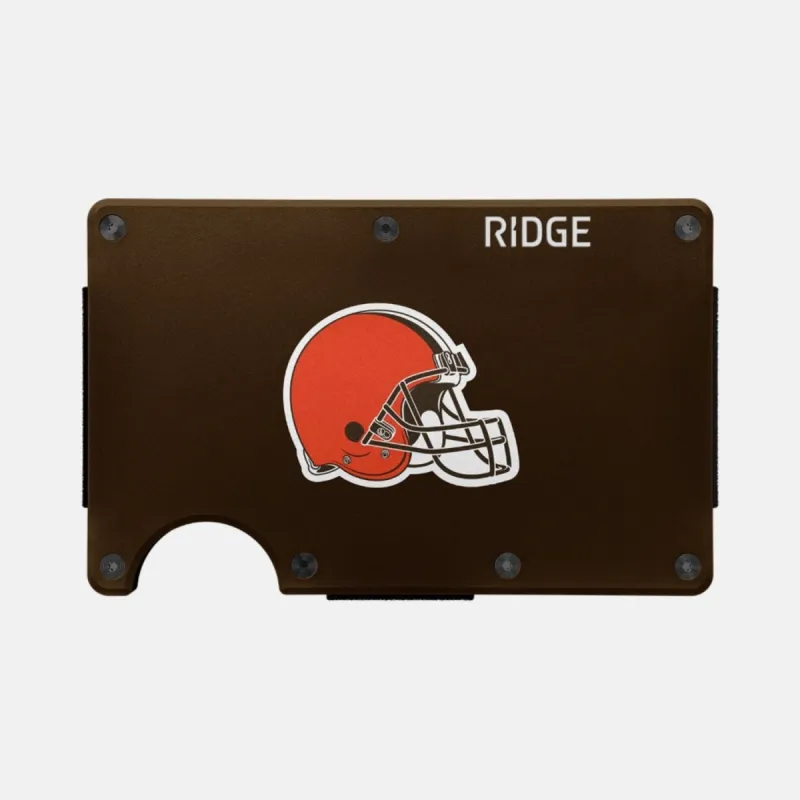 Ridge Wallet - Cleveland Browns sold by The Ridge