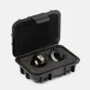 Ridge 8mm Beveled Ring Set - Gunmetal sold by The Ridge