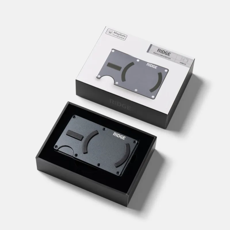 Ridge Plates For MagSafe - Gunmetal sold by The Ridge