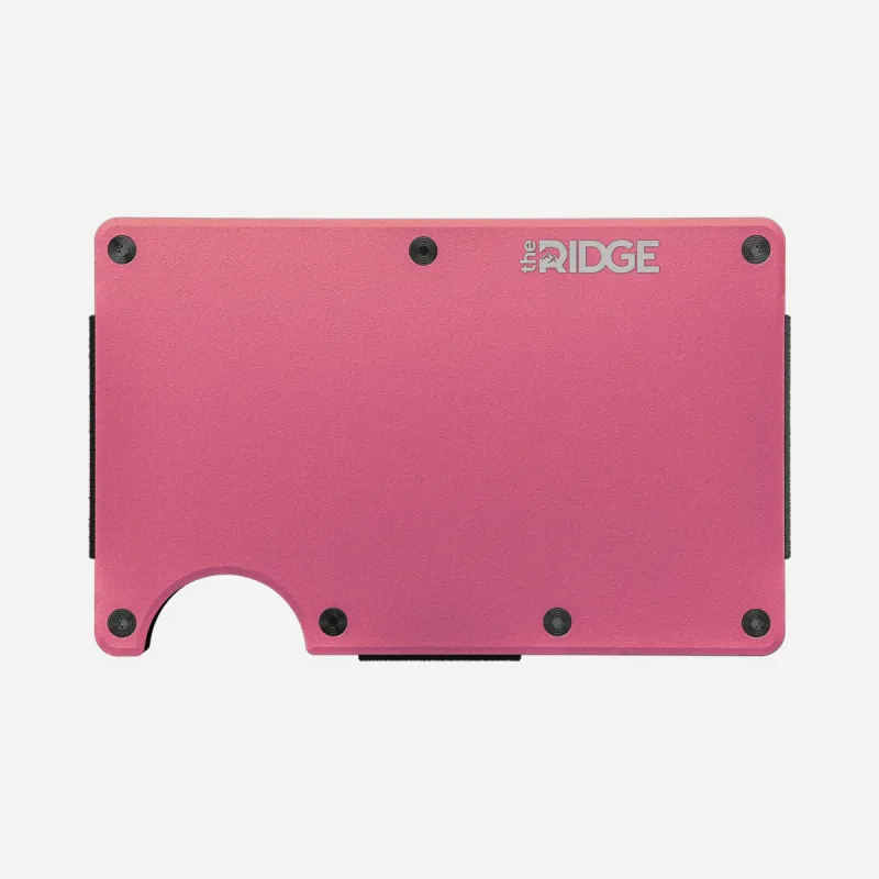 Ridge Wallet - Flamingo Pink sold by The Ridge