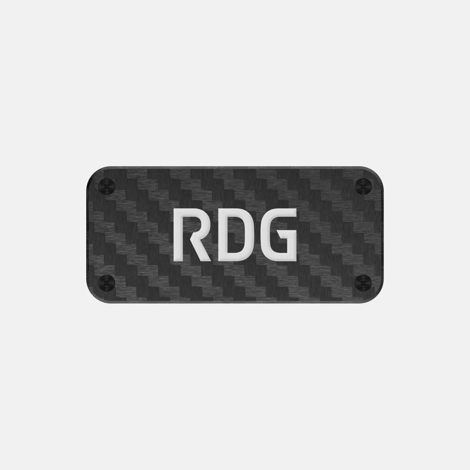 Personalized Logo Plate - Carbon Fiber 3k sold by The Ridge product image thumbnail 2