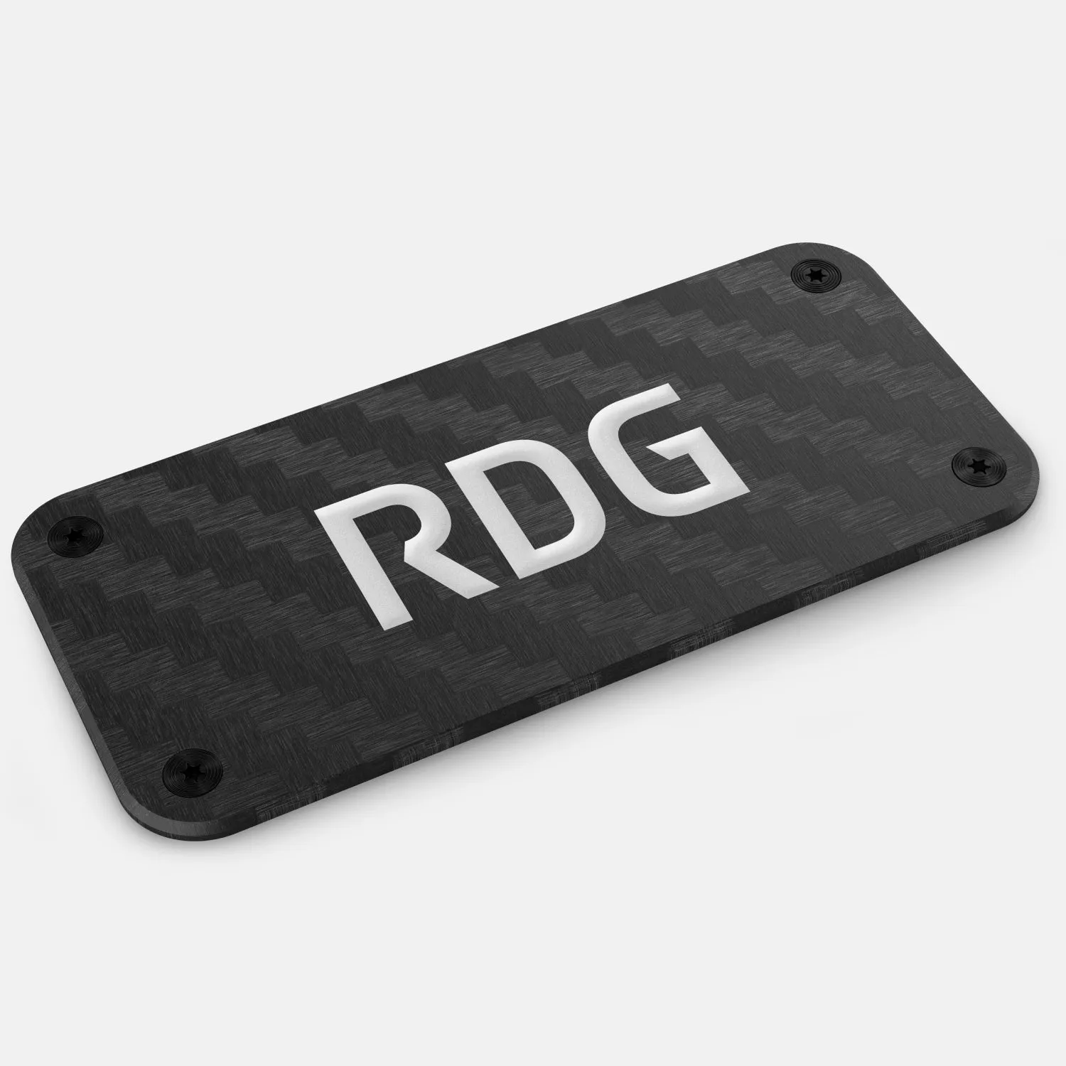 Personalized Logo Plate - Carbon Fiber 3k sold by The Ridge product image thumbnail 4