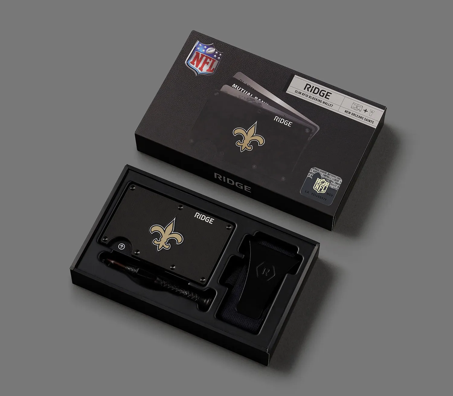 Ridge Wallet - New Orleans Saints sold by The Ridge product image thumbnail 4
