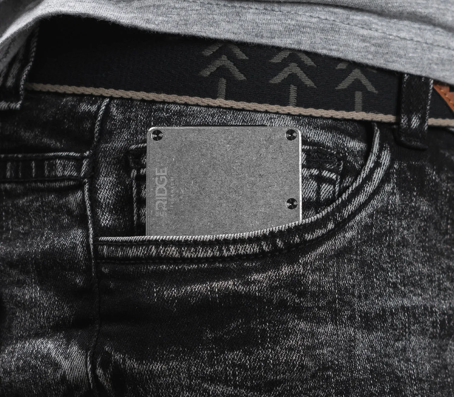 Ridge Wallet - Stonewashed Titanium sold by The Ridge product image thumbnail 5