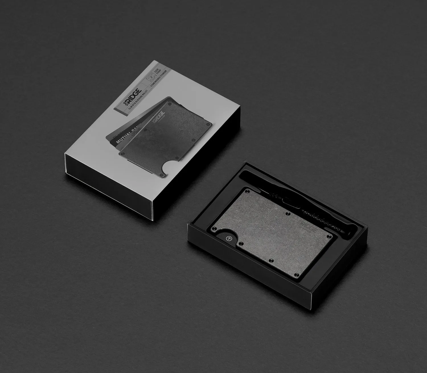 Ridge Wallet - Stonewashed Titanium sold by The Ridge product image thumbnail 4