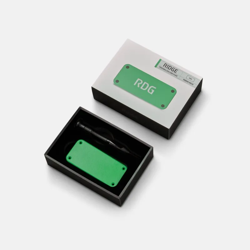 Personalized Logo Plate - Voodoo Green sold by The Ridge