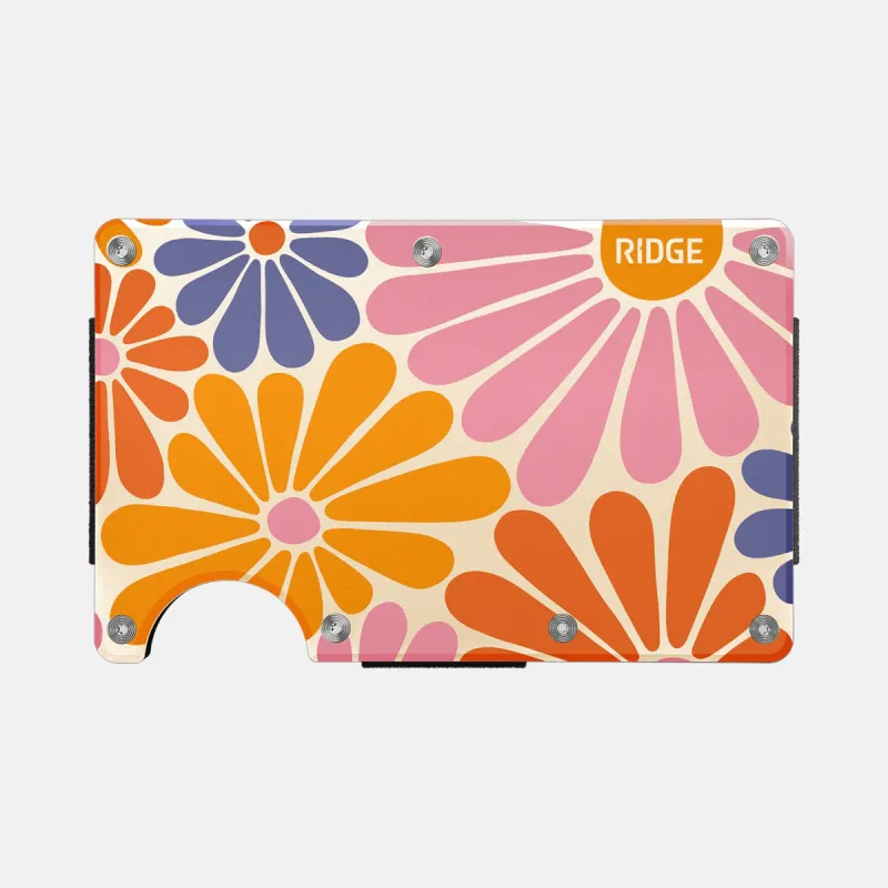 Ridge Wallet - Flower Power made by The Ridge