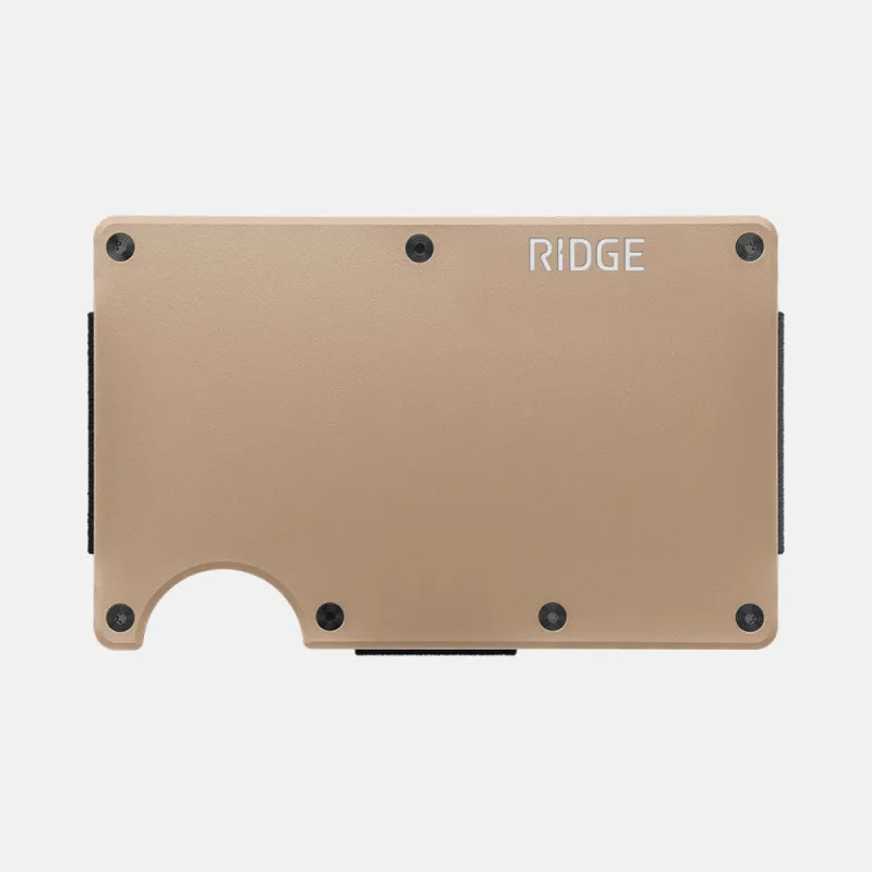 Ridge Wallet - Mojave Tan sold by The Ridge