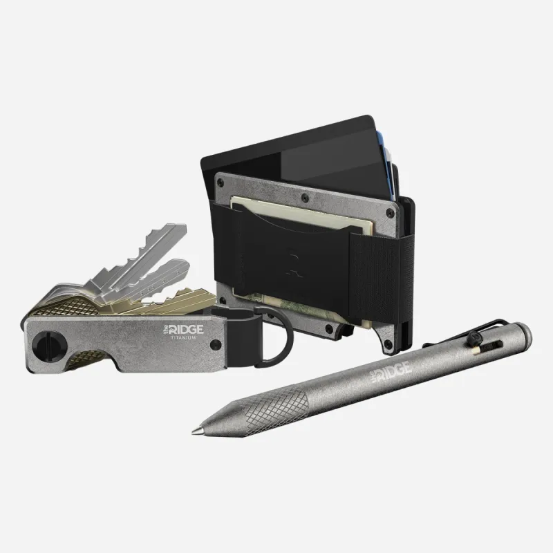 Daily Writer Kit - Stonewashed Titanium sold by The Ridge