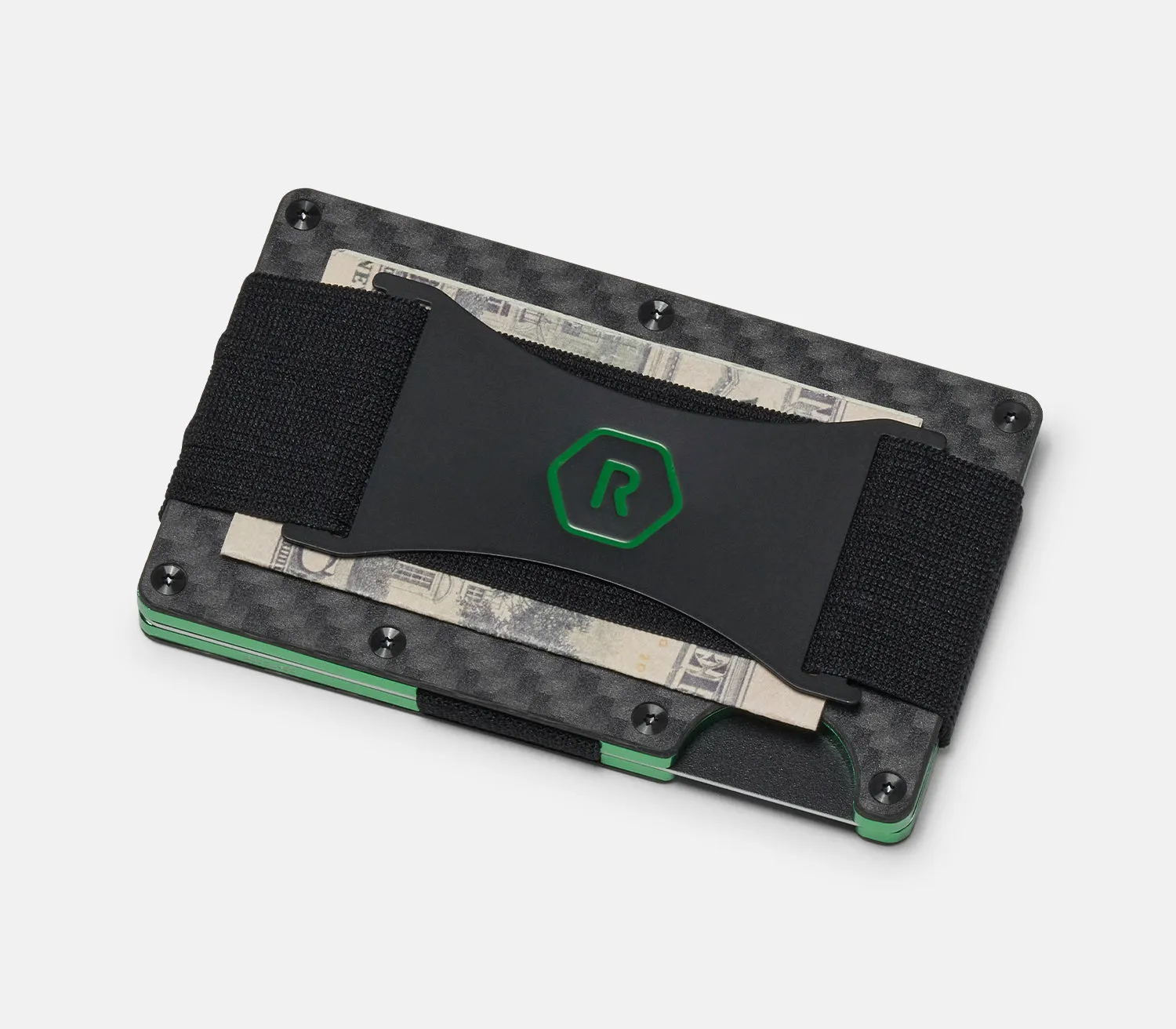 Ridge Wallet - Voodoo Green Carbon 003 sold by The Ridge product image thumbnail 3