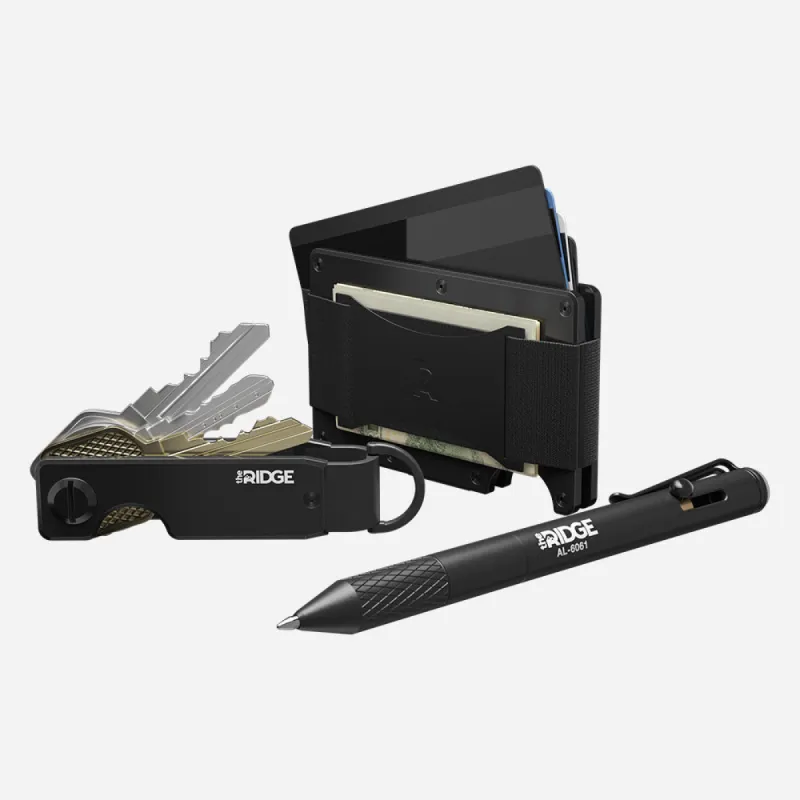 Everyday Carry Kit - Royal Black [HIDE] sold by The Ridge
