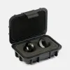 Ridge 6mm Hammered Ring Set - Royal Black sold by The Ridge