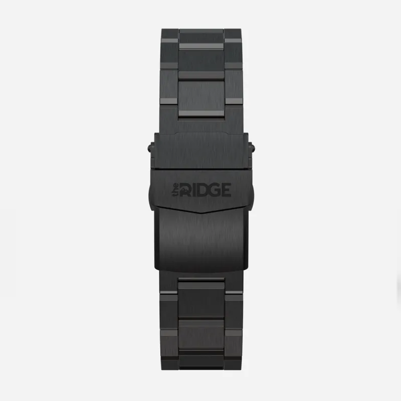 Ridge Watch Accessory - Black Stainless Steel Bracelet made by The Ridge