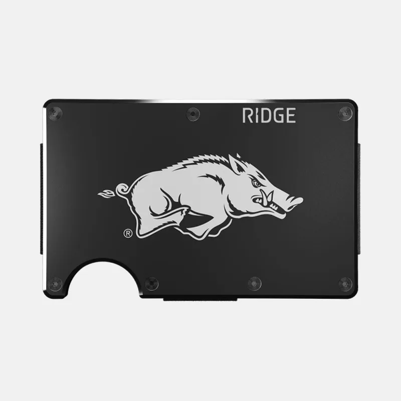 Ridge Wallet - Arkansas Razorbacks sold by The Ridge
