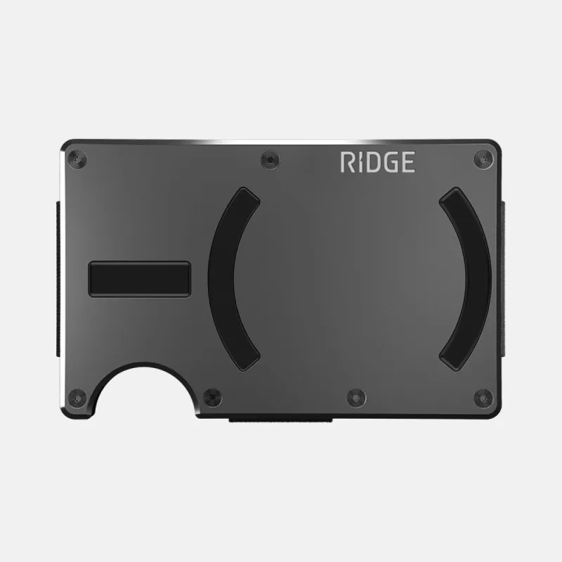 Ridge Wallet For MagSafe - Gunmetal sold by The Ridge