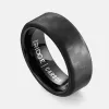Ridge 8MM Beveled Ring Set - Carbon Fiber 3k sold by The Ridge