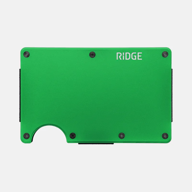 Ridge Wallet - Voodoo Green sold by The Ridge