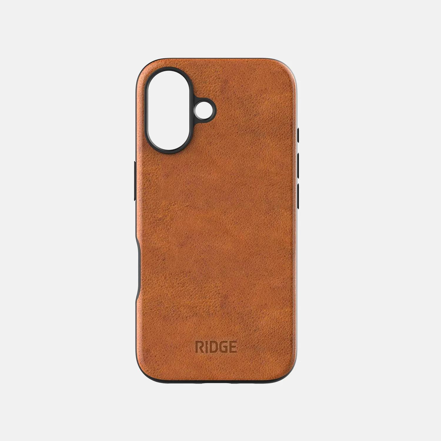 Everyday Phone Case - iPhone 16 - Tobacco Brown Leather sold by The Ridge